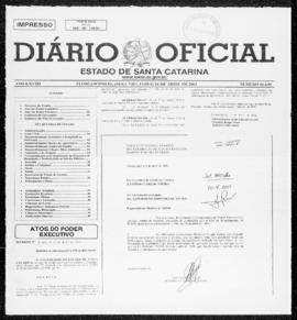 Diário Oficial do Estado de Santa Catarina. Ano 68. N° 16640 de 16/04/2001
