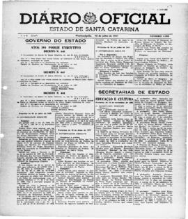 Diário Oficial do Estado de Santa Catarina. Ano 24. Nº 5904 de 26/07/1957