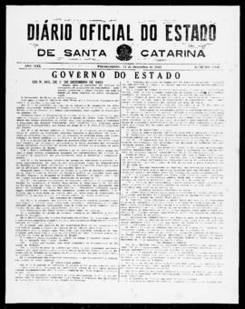 Diário Oficial do Estado de Santa Catarina. Ano 19. N° 4800 de 11/12/1952