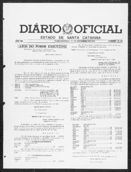 Diário Oficial do Estado de Santa Catarina. Ano 40. N° 10360 de 11/11/1975