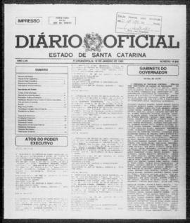 Diário Oficial do Estado de Santa Catarina. Ano 57. N° 14608 de 18/01/1993