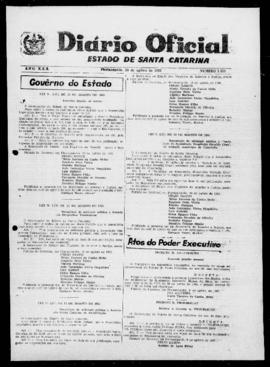 Diário Oficial do Estado de Santa Catarina. Ano 30. N° 7358 de 20/08/1963