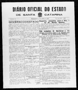 Diário Oficial do Estado de Santa Catarina. Ano 5. N° 1231 de 18/06/1938
