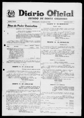Diário Oficial do Estado de Santa Catarina. Ano 30. N° 7323 de 02/07/1963