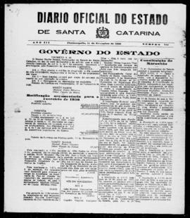 Diário Oficial do Estado de Santa Catarina. Ano 3. N° 782 de 11/11/1936