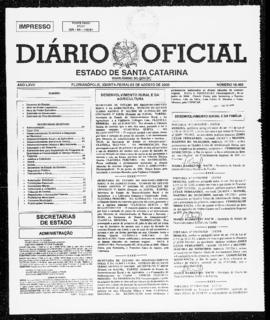 Diário Oficial do Estado de Santa Catarina. Ano 67. N° 16469 de 03/08/2000