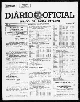 Diário Oficial do Estado de Santa Catarina. Ano 53. N° 13309 de 13/10/1987
