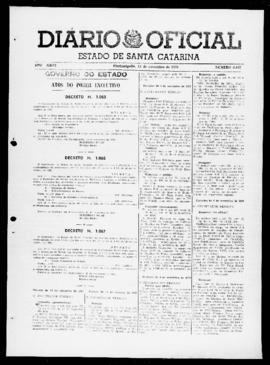 Diário Oficial do Estado de Santa Catarina. Ano 26. N° 6442 de 11/11/1959