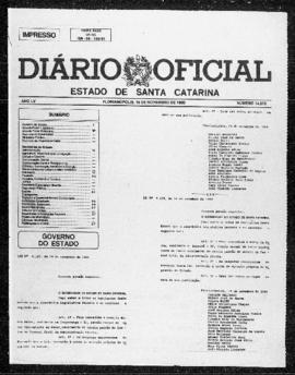 Diário Oficial do Estado de Santa Catarina. Ano 55. N° 14073 de 19/11/1990