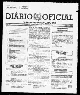 Diário Oficial do Estado de Santa Catarina. Ano 65. N° 16041 de 11/11/1998