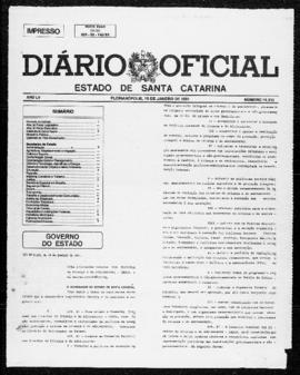 Diário Oficial do Estado de Santa Catarina. Ano 55. N° 14110 de 15/01/1991