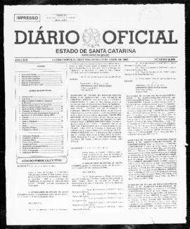 Diário Oficial do Estado de Santa Catarina. Ano 69. N° 16890 de 22/04/2002