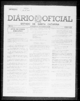 Diário Oficial do Estado de Santa Catarina. Ano 53. N° 13028 de 27/08/1986