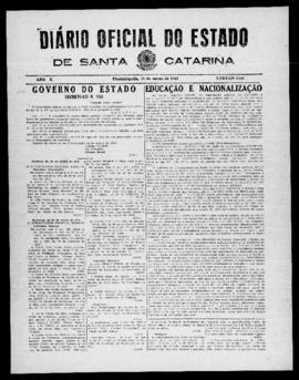 Diário Oficial do Estado de Santa Catarina. Ano 10. N° 2466 de 24/03/1943