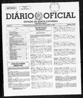 Diário Oficial do Estado de Santa Catarina. Ano 66. N° 16269 de 11/10/1999