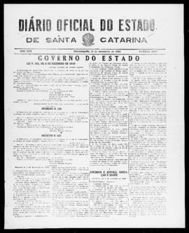 Diário Oficial do Estado de Santa Catarina. Ano 16. N° 4076 de 13/12/1949