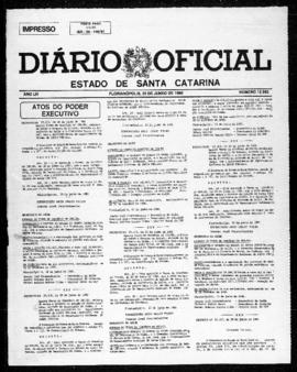 Diário Oficial do Estado de Santa Catarina. Ano 53. N° 12982 de 23/06/1986