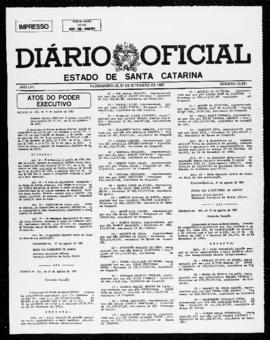 Diário Oficial do Estado de Santa Catarina. Ano 53. N° 13281 de 01/09/1987