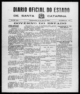 Diário Oficial do Estado de Santa Catarina. Ano 3. N° 641 de 18/05/1936