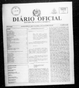 Diário Oficial do Estado de Santa Catarina. Ano 73. N° 18246 de 12/11/2007