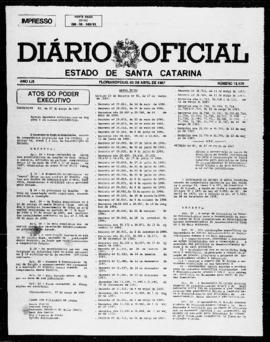 Diário Oficial do Estado de Santa Catarina. Ano 53. N° 13179 de 03/04/1987
