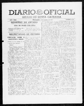 Diário Oficial do Estado de Santa Catarina. Ano 22. N° 5475 de 18/10/1955