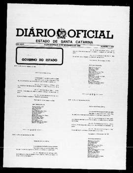 Diário Oficial do Estado de Santa Catarina. Ano 46. N° 11601 de 12/11/1980