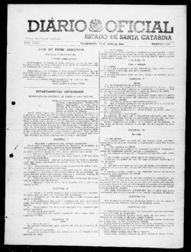 Diário Oficial do Estado de Santa Catarina. Ano 31. N° 7573 de 13/06/1964