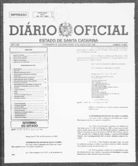 Diário Oficial do Estado de Santa Catarina. Ano 63. N° 15495 de 19/08/1996