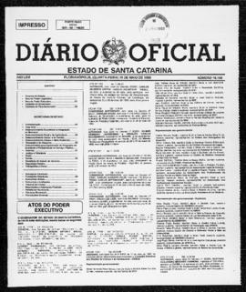 Diário Oficial do Estado de Santa Catarina. Ano 66. N° 16168 de 19/05/1999