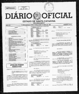 Diário Oficial do Estado de Santa Catarina. Ano 66. N° 16274 de 19/10/1999