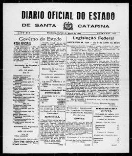 Diário Oficial do Estado de Santa Catarina. Ano 3. N° 619 de 20/04/1936
