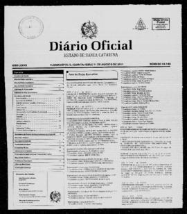 Diário Oficial do Estado de Santa Catarina. Ano 77. N° 19149 de 11/08/2011