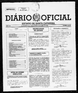Diário Oficial do Estado de Santa Catarina. Ano 66. N° 16148 de 20/04/1999