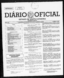 Diário Oficial do Estado de Santa Catarina. Ano 66. N° 16363 de 28/02/2000