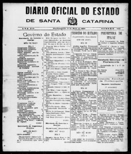 Diário Oficial do Estado de Santa Catarina. Ano 3. N° 634 de 09/05/1936