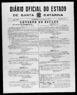 Diário Oficial do Estado de Santa Catarina. Ano 18. N° 4552 de 04/12/1951
