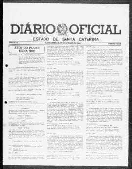 Diário Oficial do Estado de Santa Catarina. Ano 49. N° 12328 de 27/10/1983