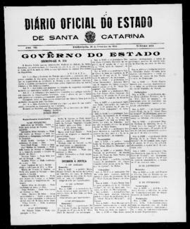 Diário Oficial do Estado de Santa Catarina. Ano 7. N° 1958 de 20/02/1941