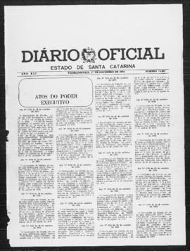 Diário Oficial do Estado de Santa Catarina. Ano 41. N° 10601 de 01/11/1976