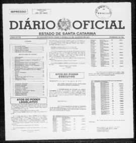 Diário Oficial do Estado de Santa Catarina. Ano 68. N° 16728 de 21/08/2001