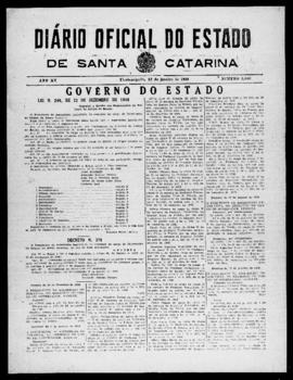 Diário Oficial do Estado de Santa Catarina. Ano 15. N° 3860 de 12/01/1949