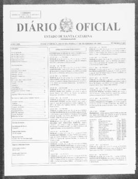 Diário Oficial do Estado de Santa Catarina. Ano 69. N° 17097 de 17/02/2003