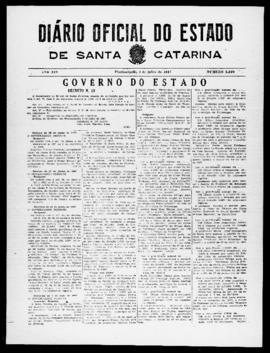 Diário Oficial do Estado de Santa Catarina. Ano 14. N° 3499 de 04/07/1947