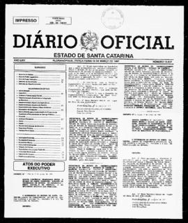 Diário Oficial do Estado de Santa Catarina. Ano 64. N° 15637 de 18/03/1997