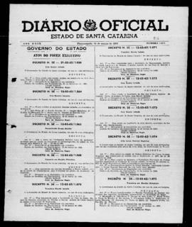 Diário Oficial do Estado de Santa Catarina. Ano 29. N° 7012 de 20/03/1962