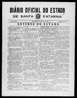 Diário Oficial do Estado de Santa Catarina. Ano 16. N° 3986 de 26/07/1949