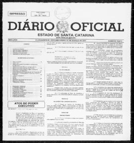 Diário Oficial do Estado de Santa Catarina. Ano 68. N° 16613 de 05/03/2001