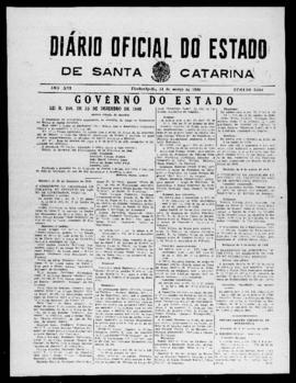 Diário Oficial do Estado de Santa Catarina. Ano 16. N° 3898 de 11/03/1949