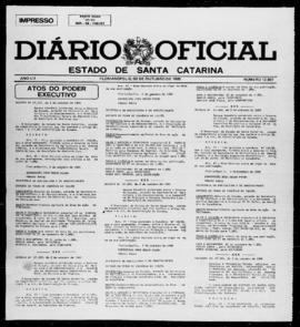 Diário Oficial do Estado de Santa Catarina. Ano 52. N° 12807 de 03/10/1985